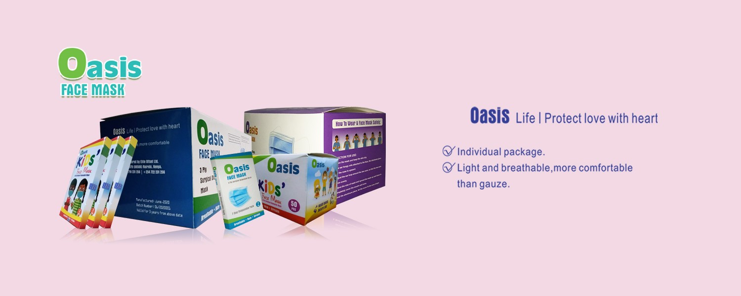 Oasis 3ply surgical face mask