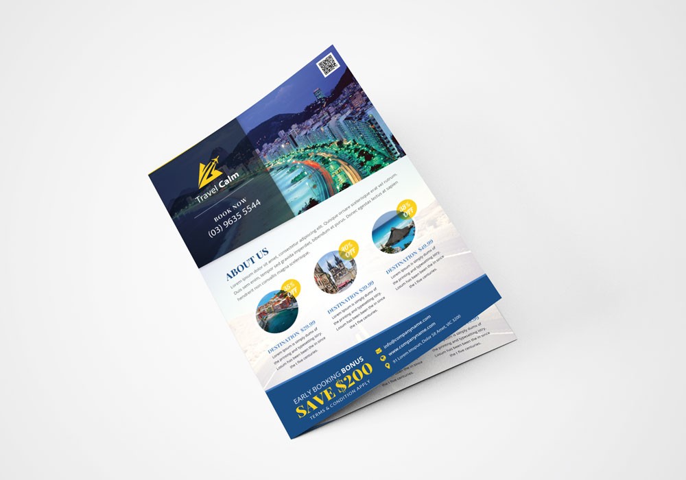 brochure design and print
